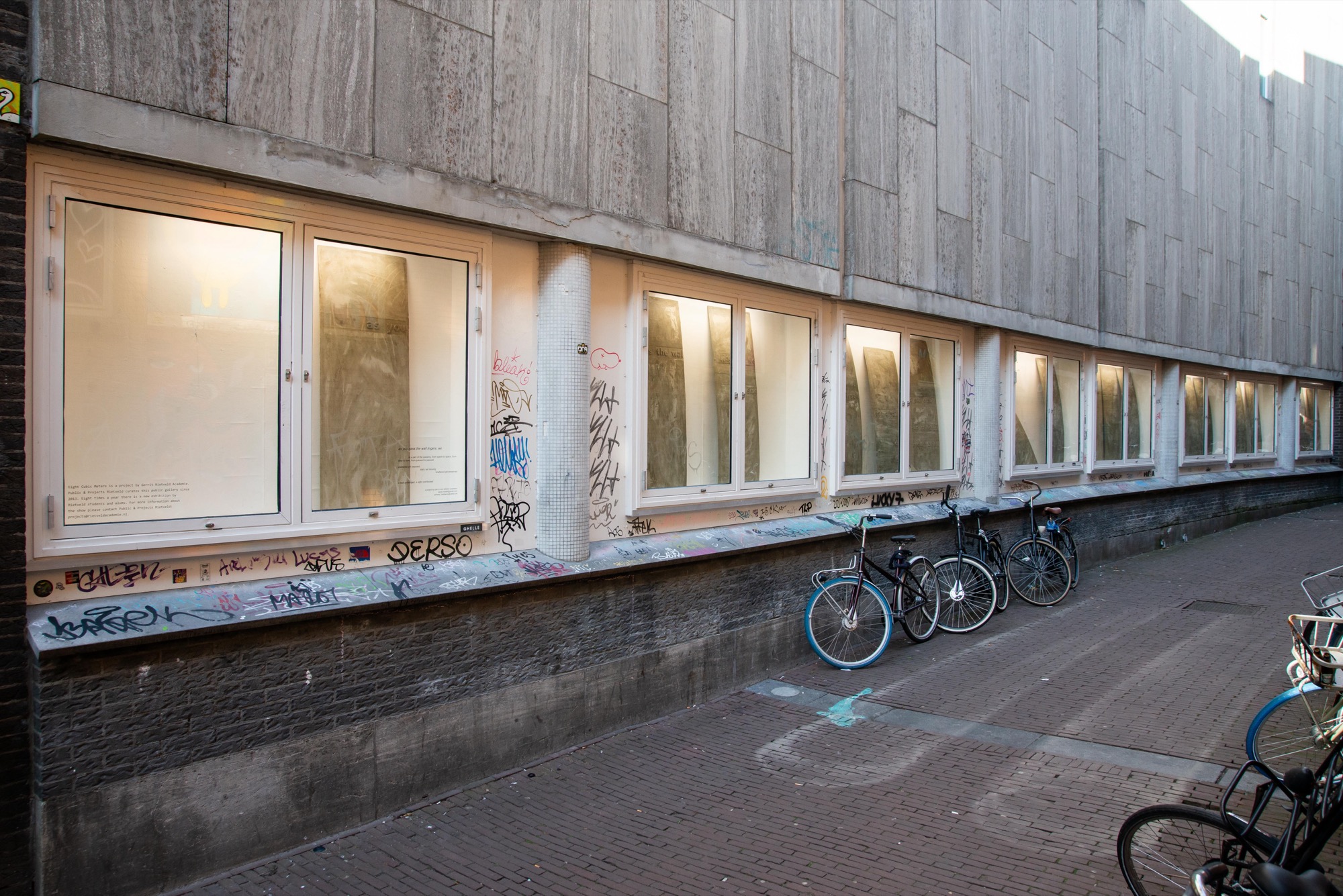 as you pass the wall lingers, we